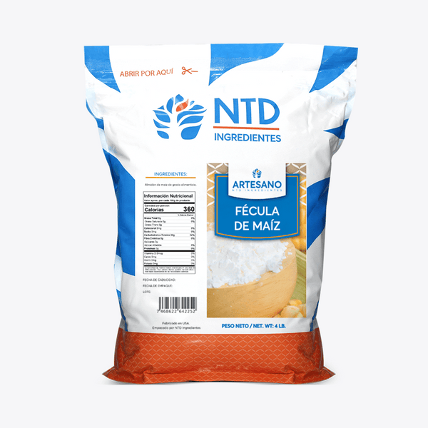 FUNDA 4 LB - Fecula De Maiz - NTD Ingredientes