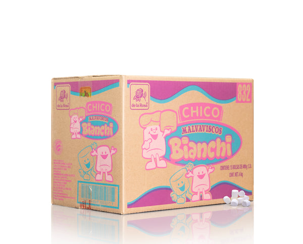 Caja 13.2 LB - Malvavisco Bianchi Chico (15/400gr)