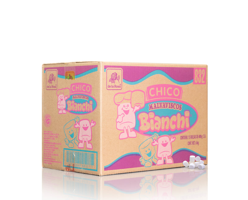 Caja 13.2 LB - Malvavisco Bianchi Chico (15/400gr)