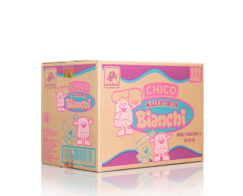 Caja 13.2 LB - Malvavisco Bianchi Chico (15/400gr)
