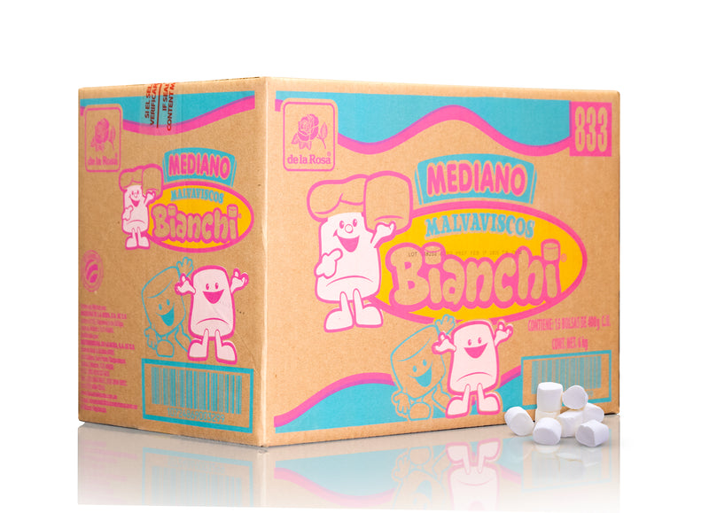 Caja 13.2 LB - Malvavisco Bianchi Mediano