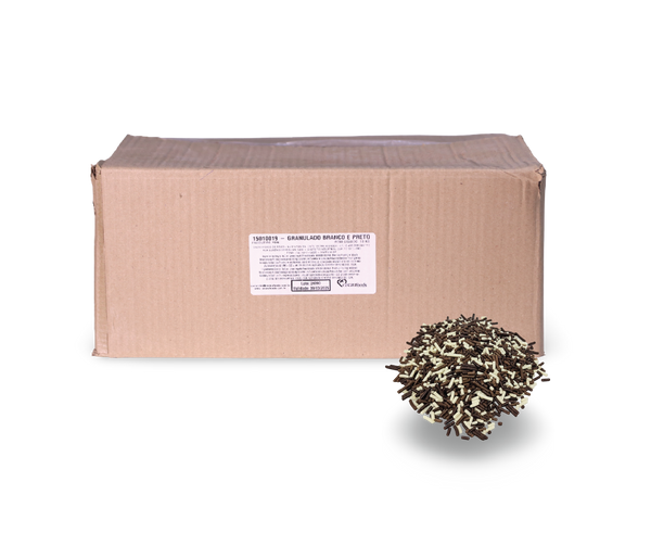 Caja 22 LB - Granillo Chocolate y Blanco