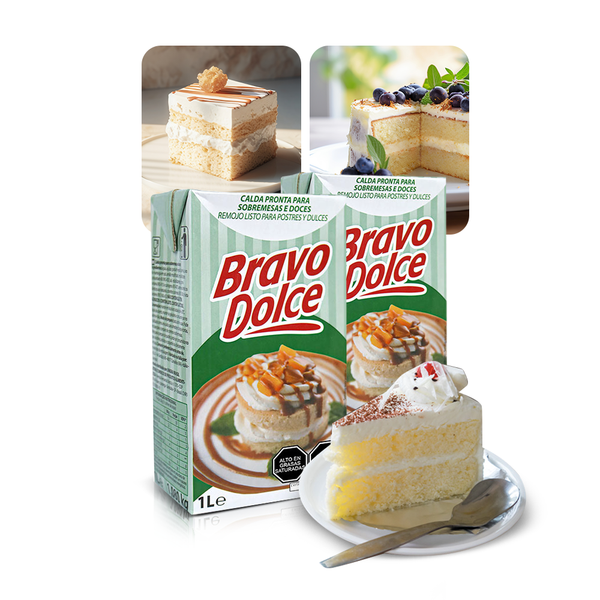 Syrop Tres Leches UHT Bravo Dolce disponible en Caja 12x1Lt