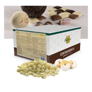 Cobertura de chocolate Blanca En Discos Centroamerica disponible en Caja 22 LBS