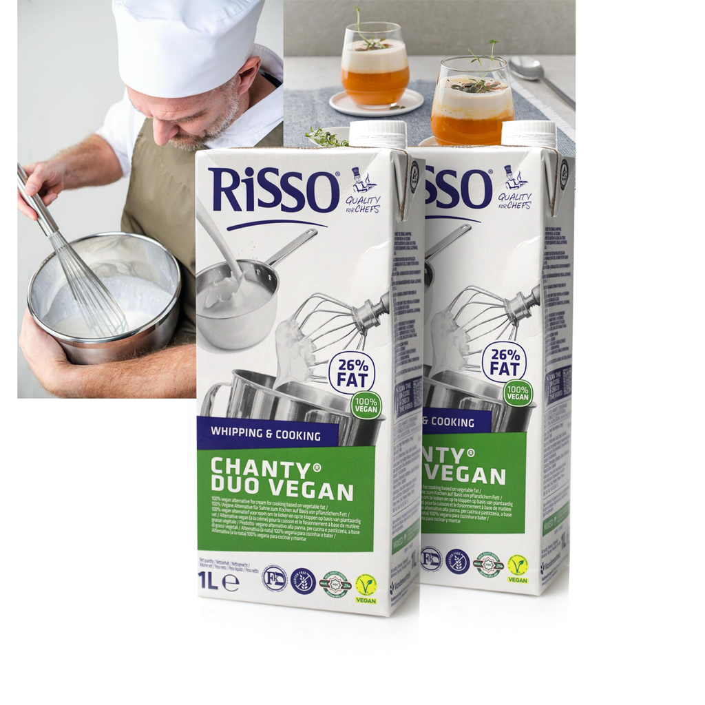 Material Es Risso Risso Crema para Cocinar Vegana (Chanty Duo Vegan) disponible en Caja ...