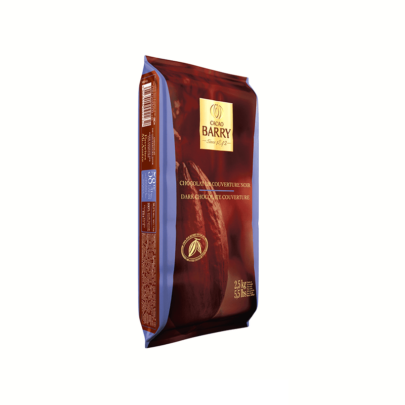 Bolsa 11 lb - Cobertura de chocolate Oscura  Mi Amere Pistoles 58% - NTD Ingredientes