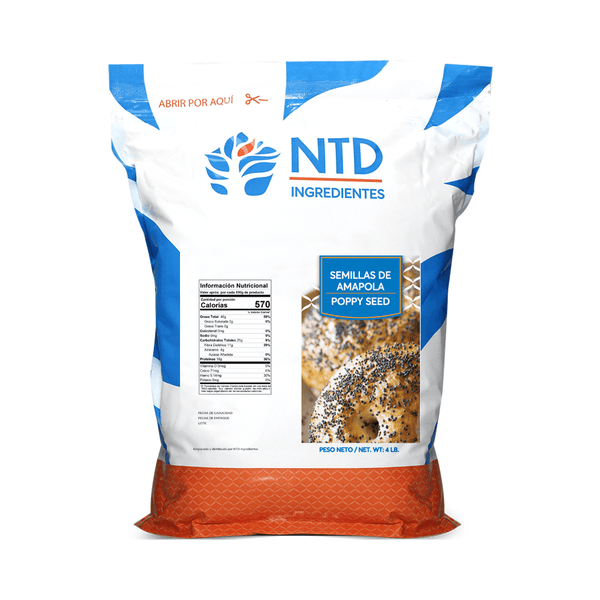 FUNDA 4 LB - Poppy Seed  (E) - NTD Ingredientes