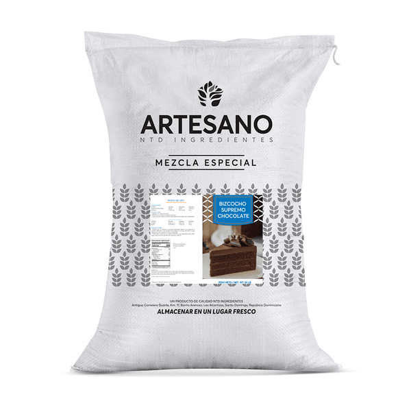 Bizcocho de Chocolate Supremo Artesano Saco 50 lbs - NTD Ingredientes