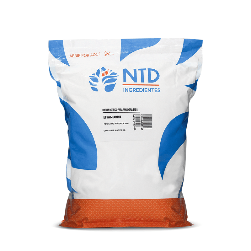 Bolsa 5 lb - Harina de Trigo Multiuso (E) - NTD Ingredientes