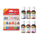 Kit Neon 6 Colores Caja 6/20 gr - NTD Ingredientes