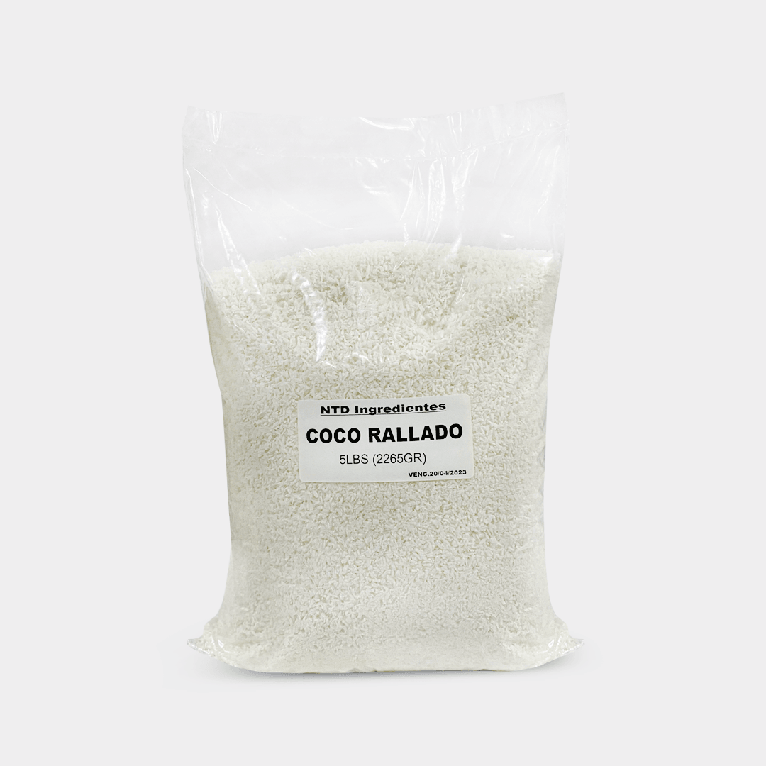 Coco Rallado (E) Funda 5 LB – NTD Ingredientes