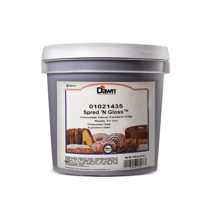 CUBO 24 LB - Icing Chocolate Spred ´N Gloss - NTD Ingredientes