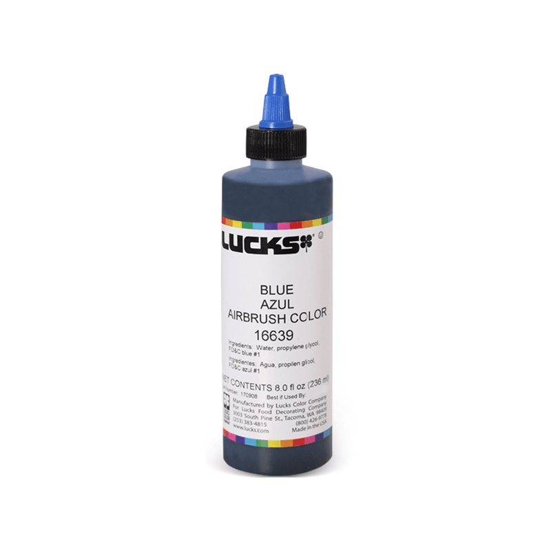 BOTELLA 8 OZ - Colorante Liquido Azul Blue Lucks - NTD Ingredientes
