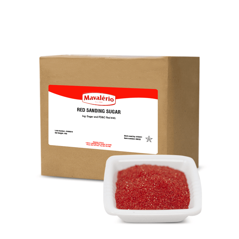 Red Sanding Sugar Bolsa 10 LBS - NTD Ingredientes