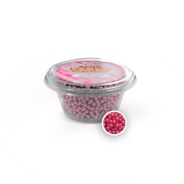 Frasco 3.5 oz - Perla Nacarada Mediana Color Rosa Baby 100 g - NTD Ingredientes