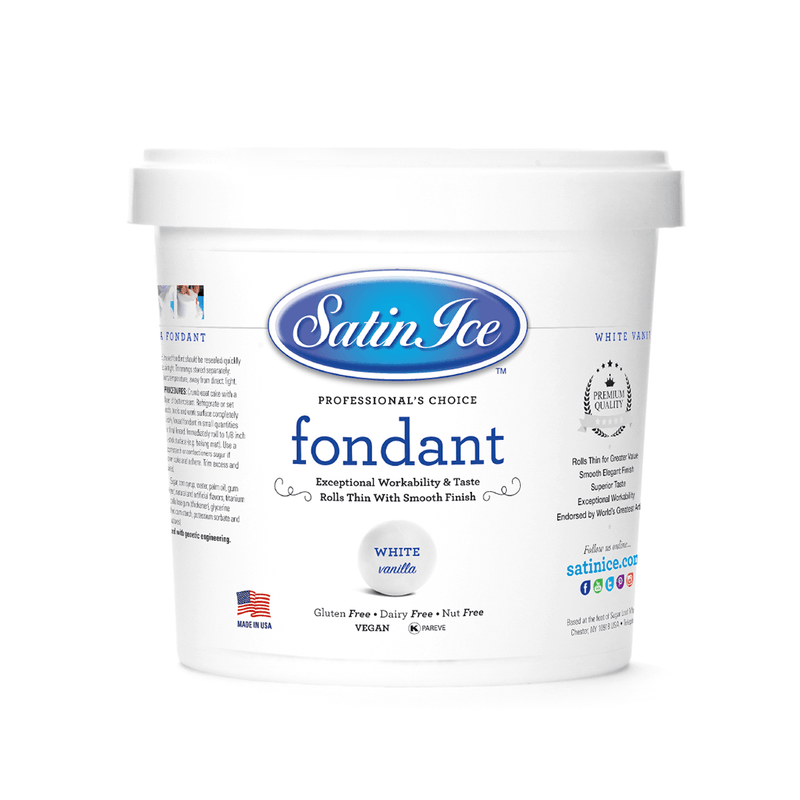 Cubo 2.2LBS - Satin Ice Blanco icing - NTD Ingredientes