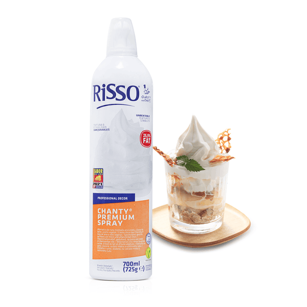 Crema chantilly Premium Spray Risso Frasco 0.7 L - NTD Ingredientes